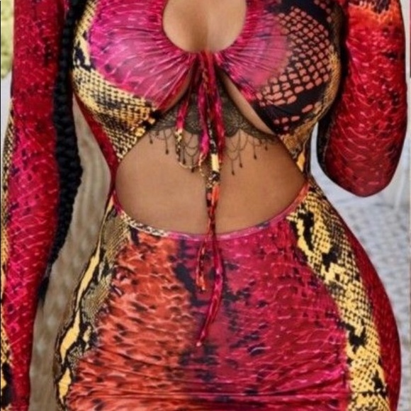 NWT Bodycoin Dress Size Large - - Picture 2 of 5